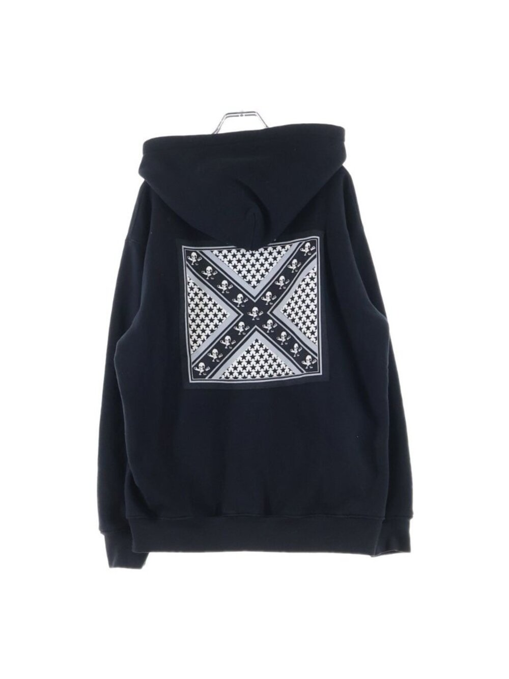 Chrome Hearts Foti Zip-up Hoodie Lining Thermal Zip Up Sweatshirt Black